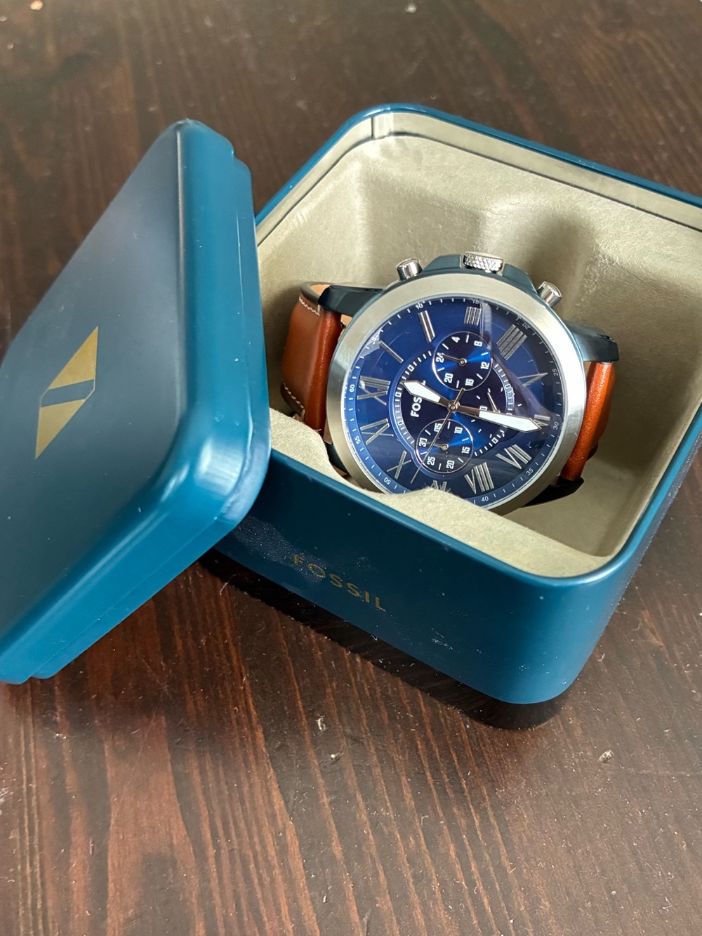 Fossil Men’s Watch - Grant Quartz Chronograph - Picture 5 of 7